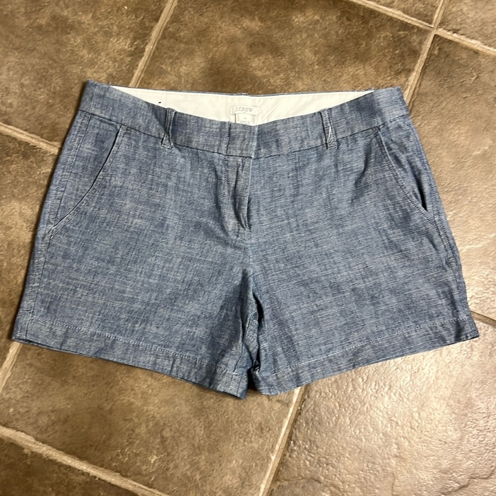 J. Crew Factory chambray chino